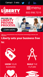 Mobile Screenshot of libertybusiness.com